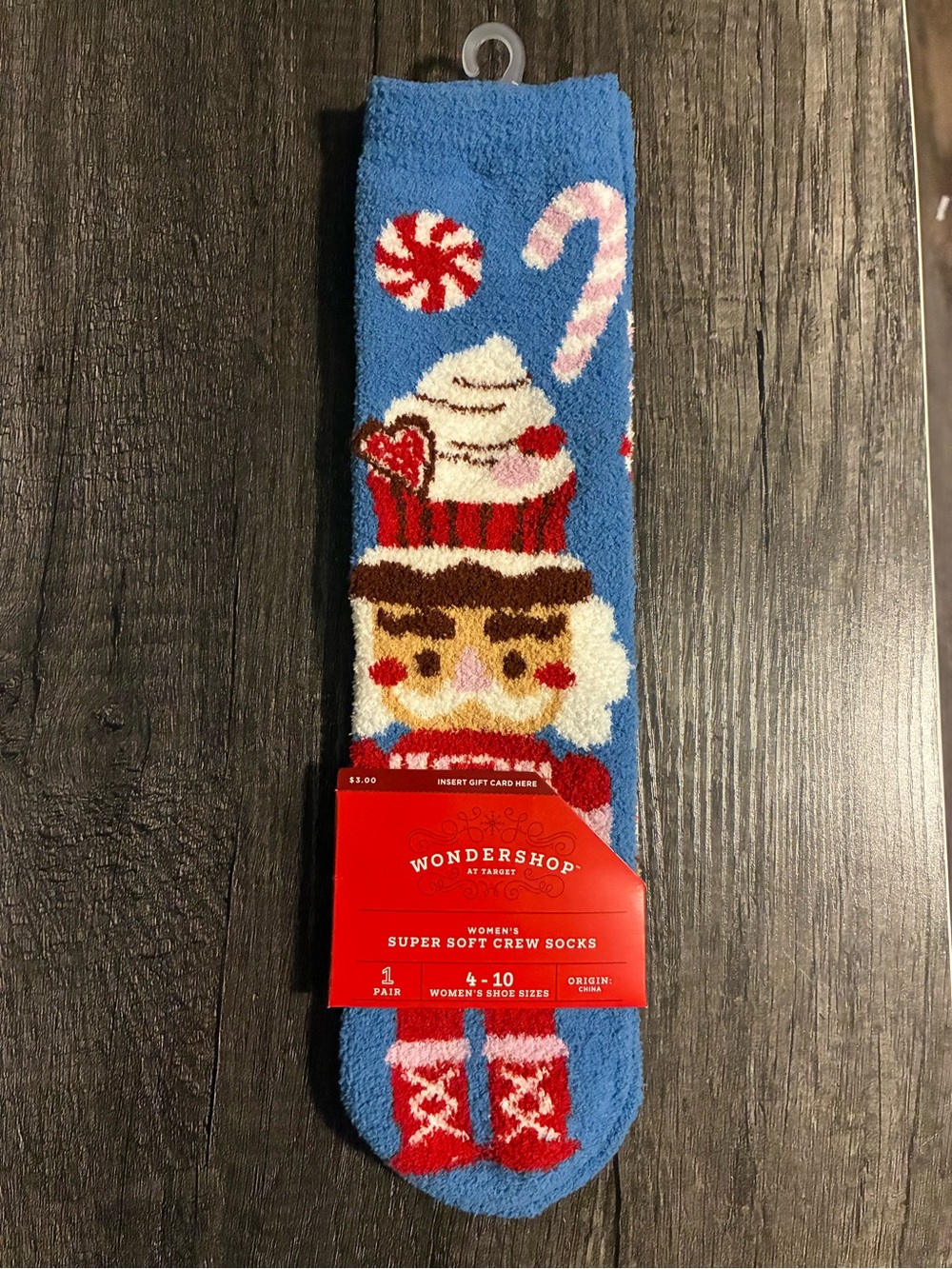 Wondershop Nutcracker Christmas Women’s Crew Socks